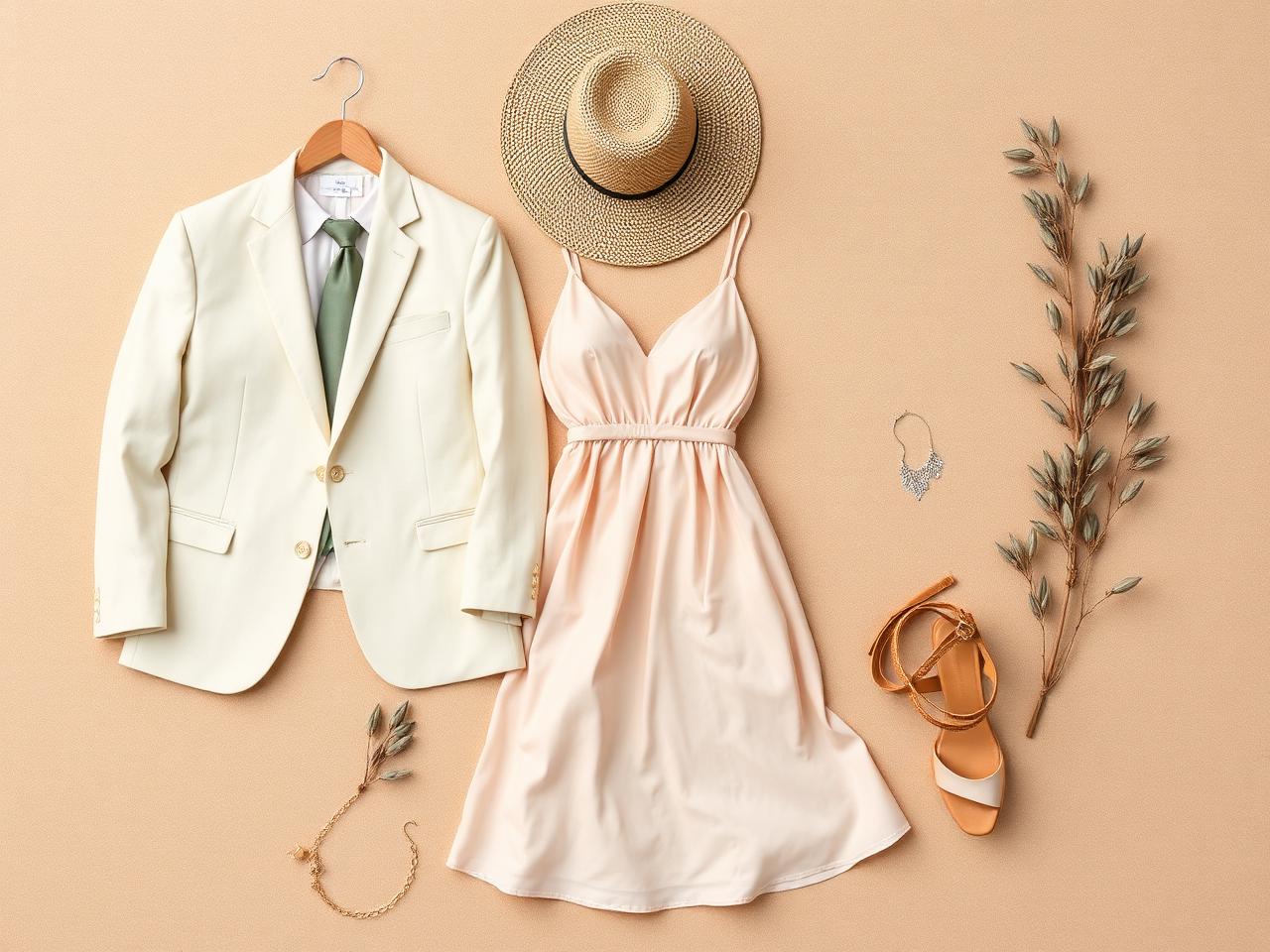 Summer chic moodboard