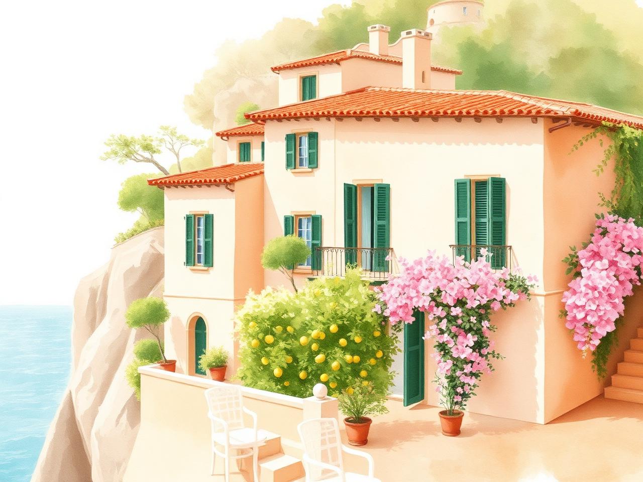Italiaanse villa